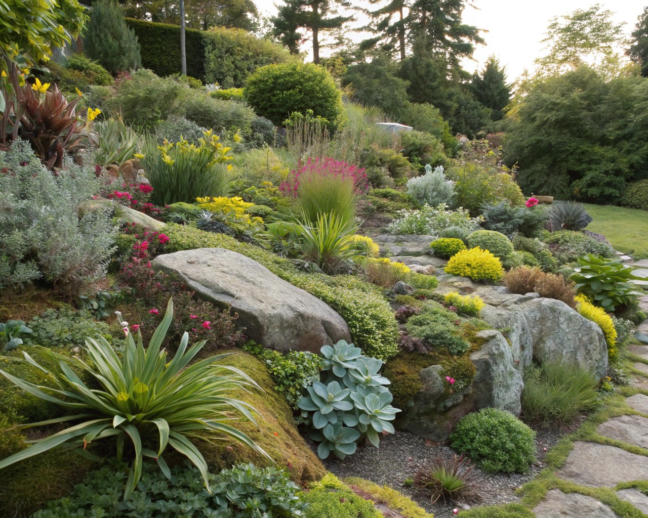 A sensory-rich garden designed to engage sight, smell, and sound for therapeutic effects.